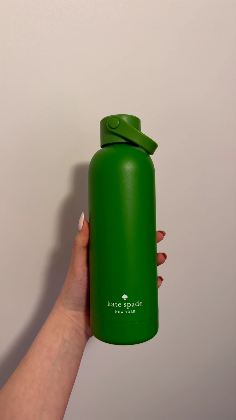 Kate Spade Green Water Bottle