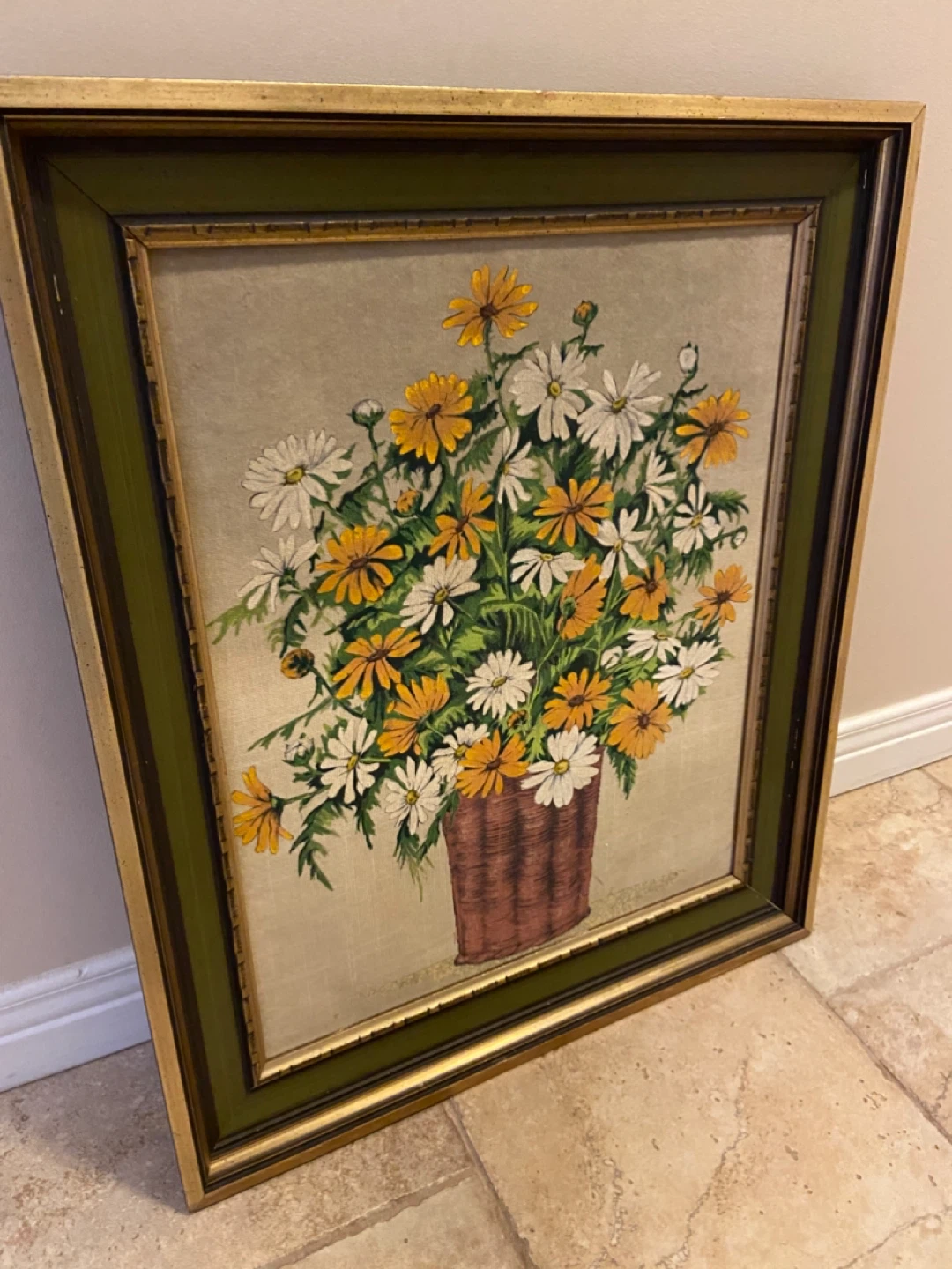 Framed Velvet Art "Floral Bouquet" - photo 2
