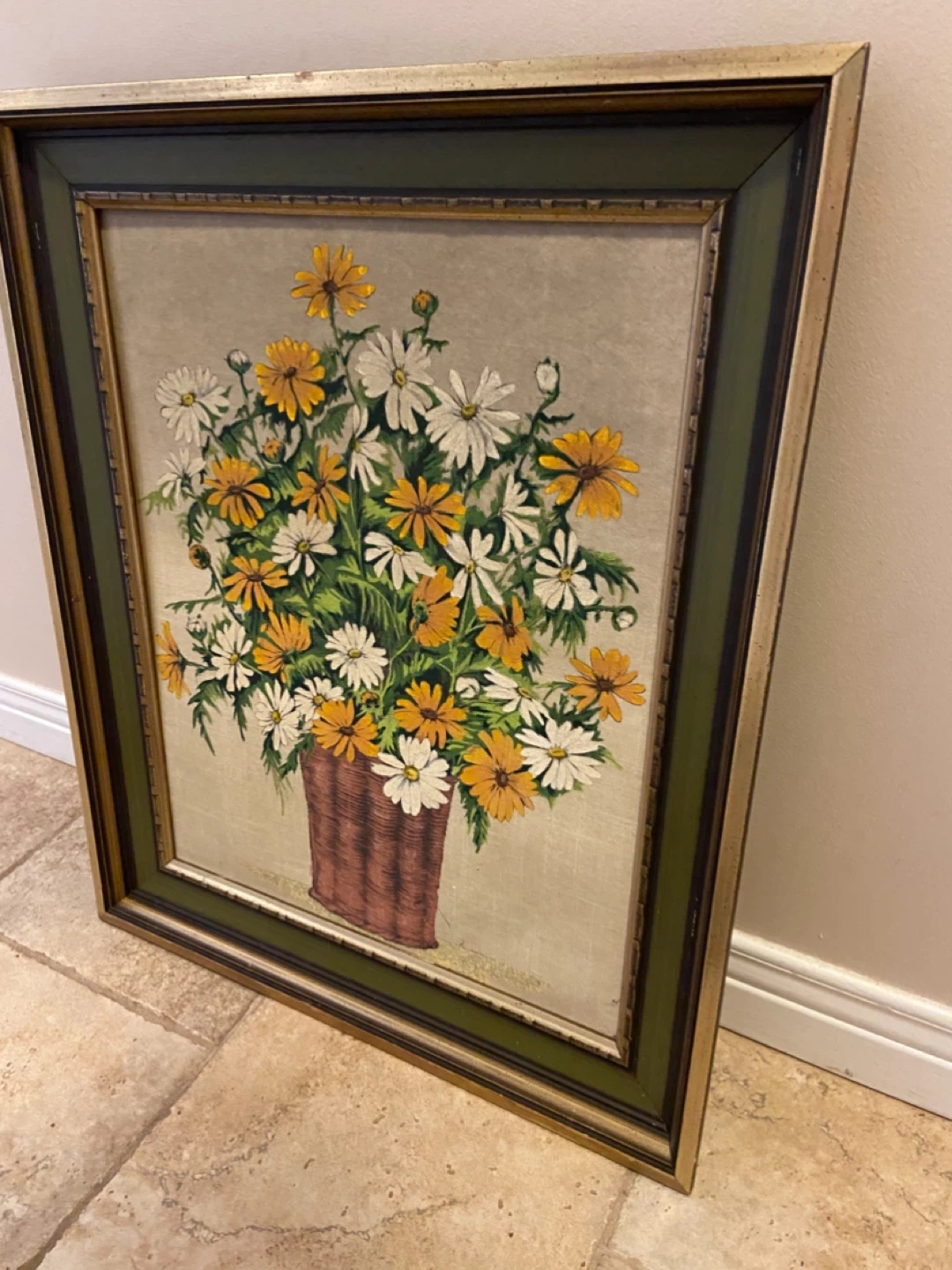 Framed Velvet Art "Floral Bouquet" - photo 3