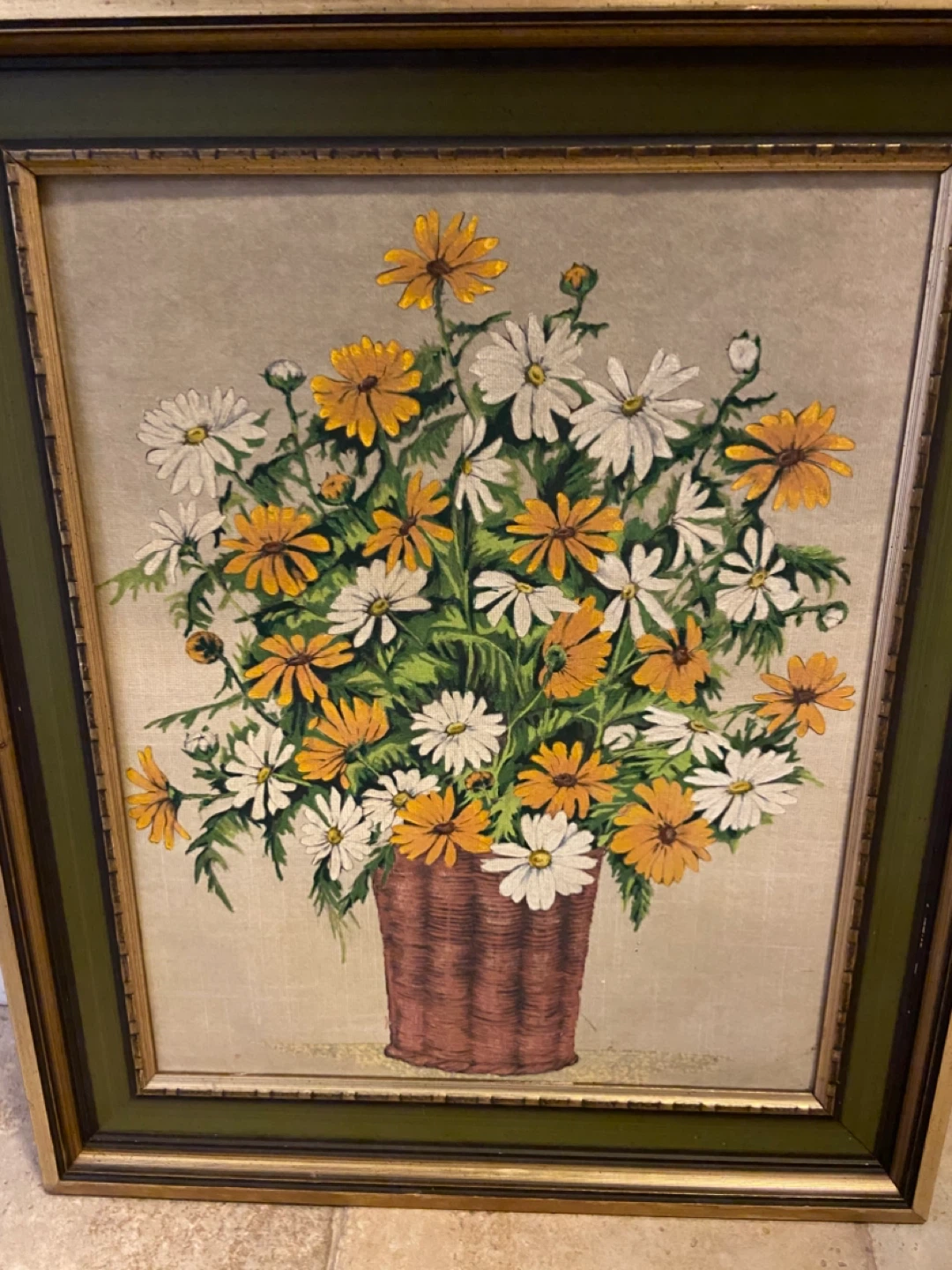 Framed Velvet Art "Floral Bouquet" - photo 4