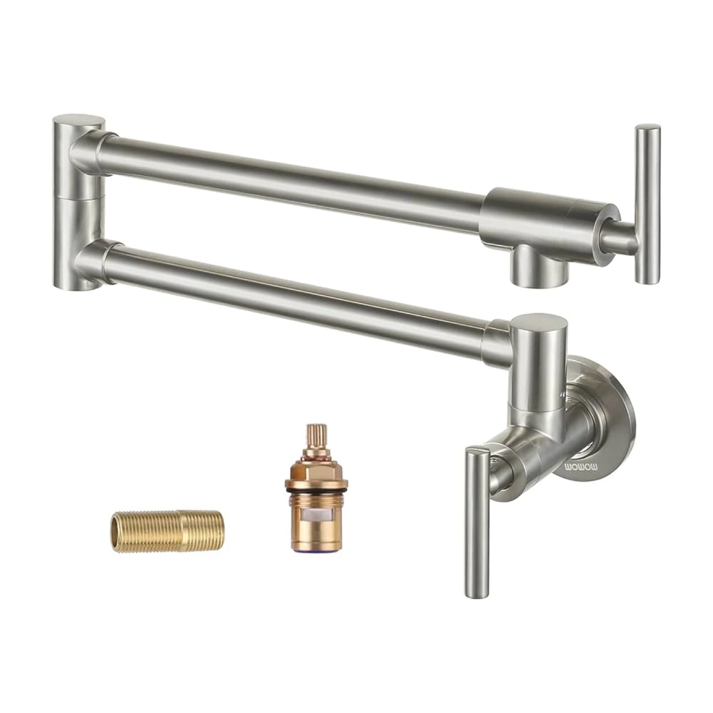 Brushed Nickel Pot Filler Faucet