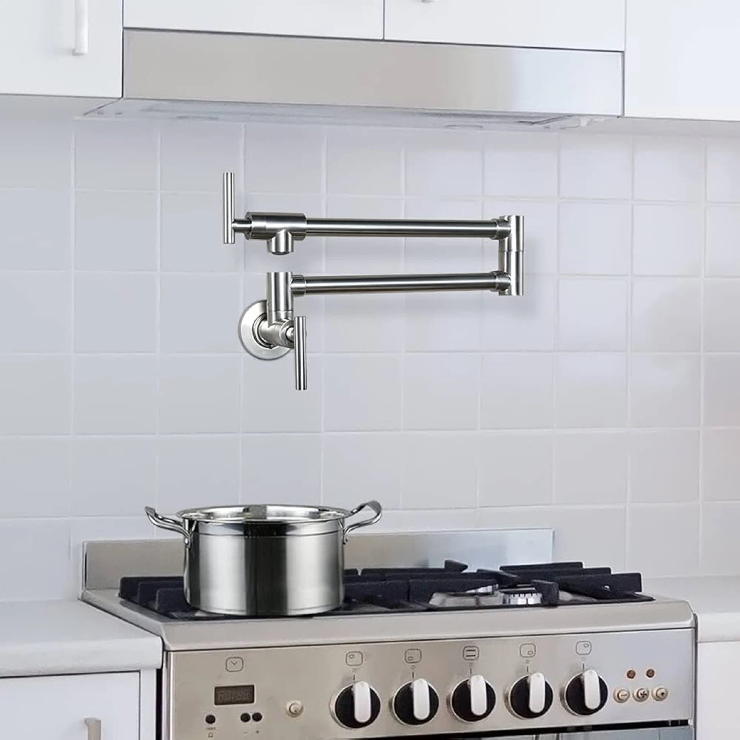 Brushed Nickel Pot Filler Faucet - photo 2