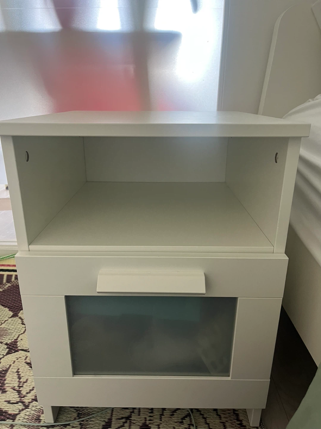IKEA BRIMNES Nightstand, White
