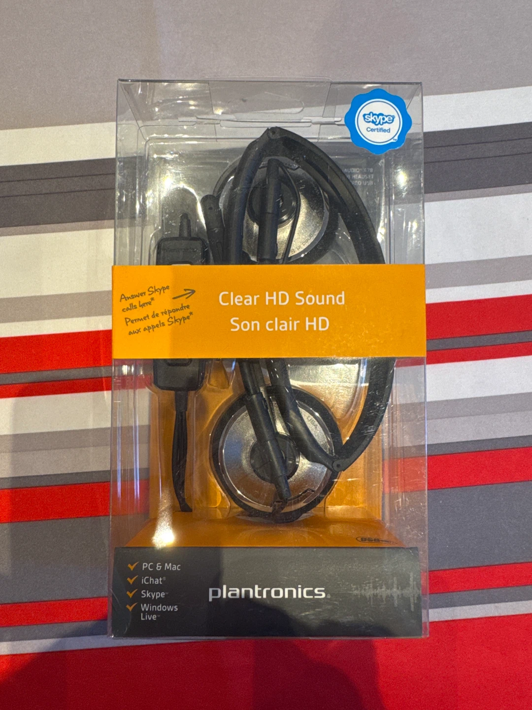 Plantronics Clear HD Sound Headset for PC & Mac