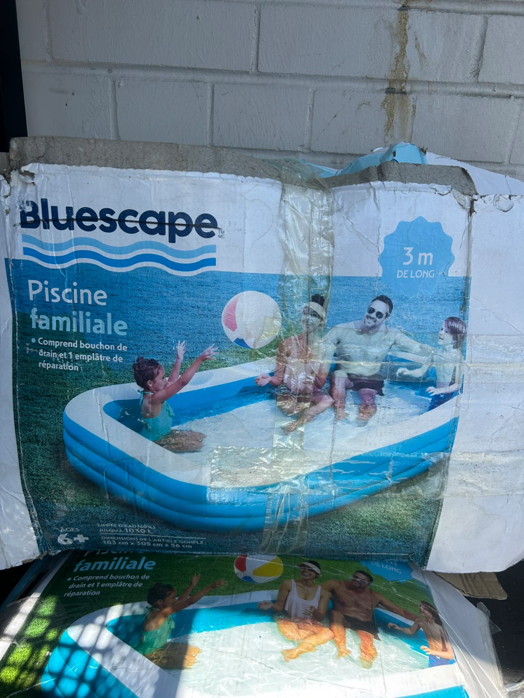 Bluescape 3m Family Inflatable Pool