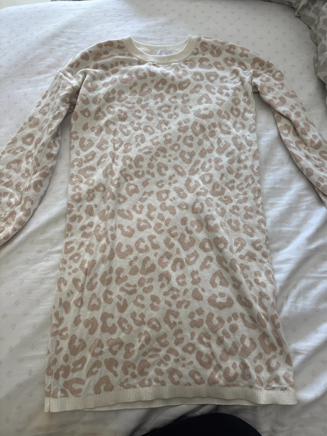 Gap Kids Leopard Print Sweater Dress XXL 14-16 Girls