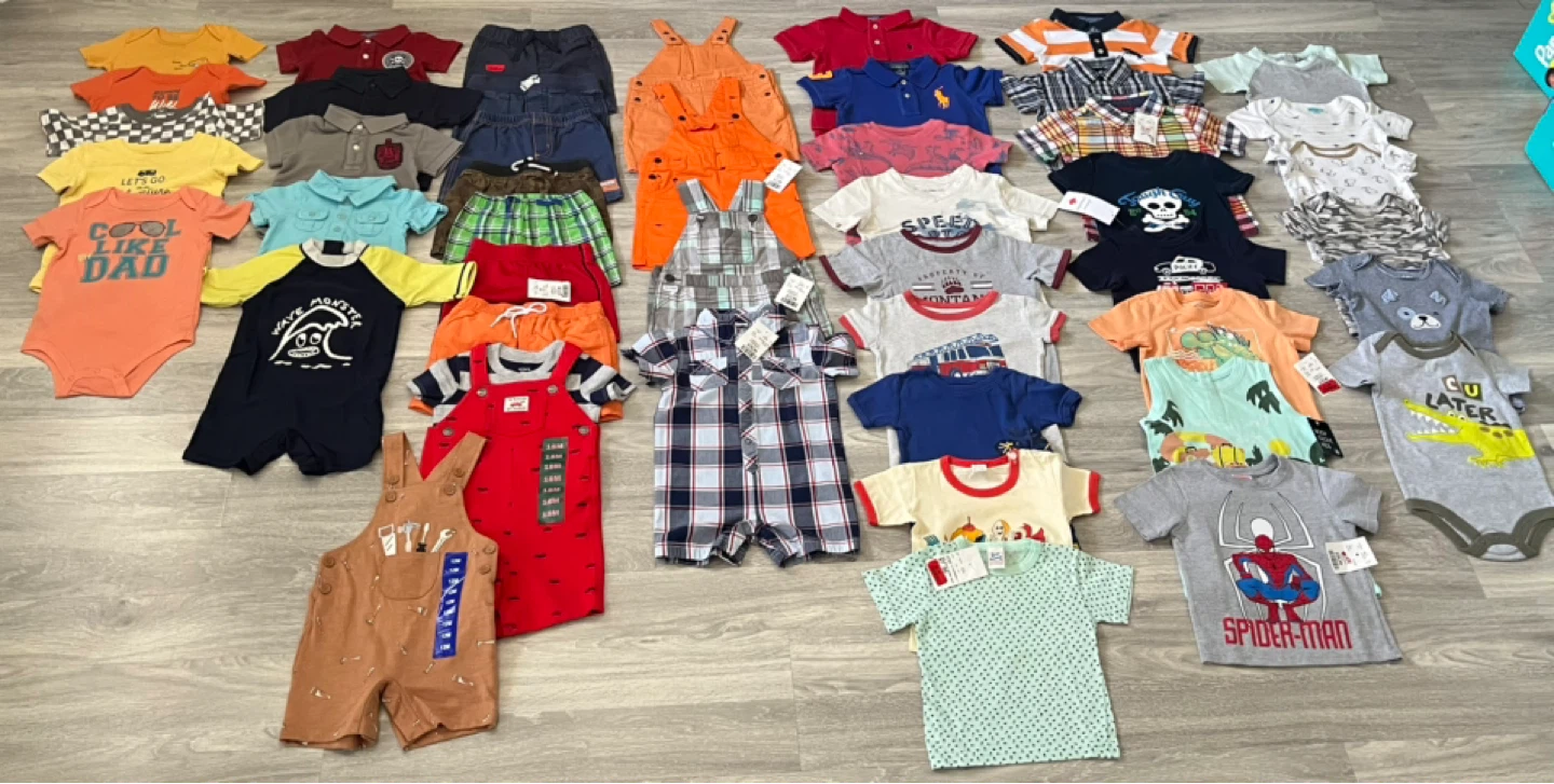 Bundle of 30+ Baby & Toddler Clothes