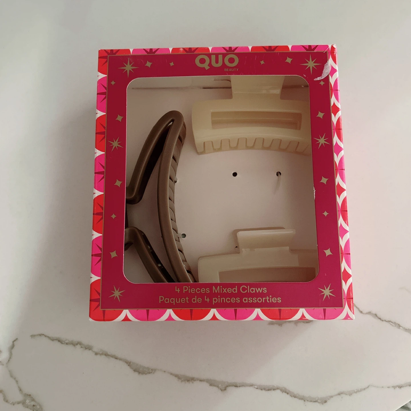 [New]QUO BEAUTY 3 Piece Claw Clip Set