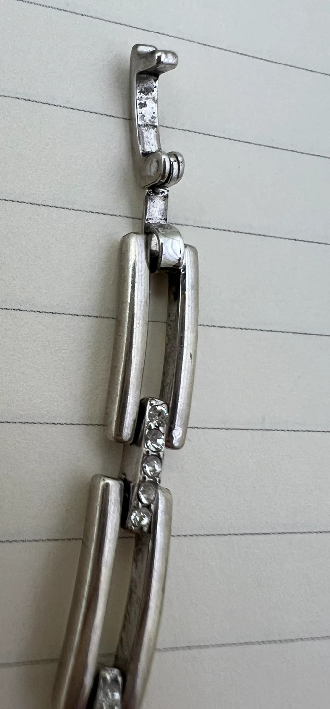 Vintage Geometric Link Bracelet - photo 5