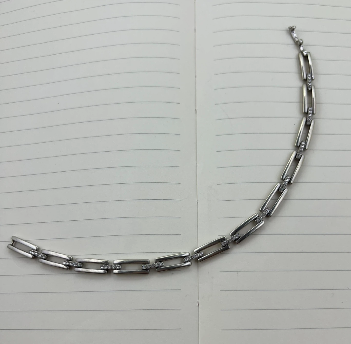 Vintage Geometric Link Bracelet - photo 2
