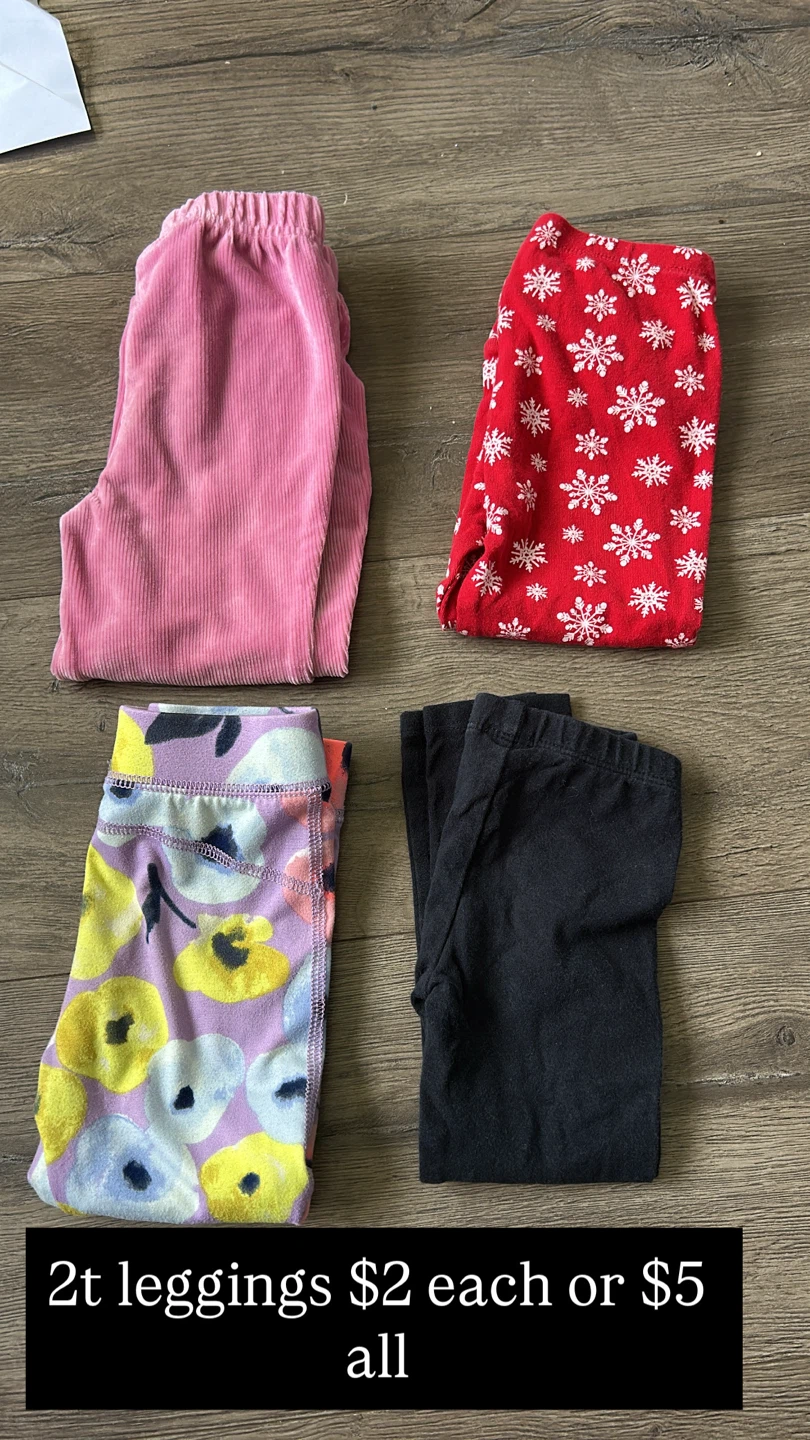 Toddler girl pjs and pants - photo 2