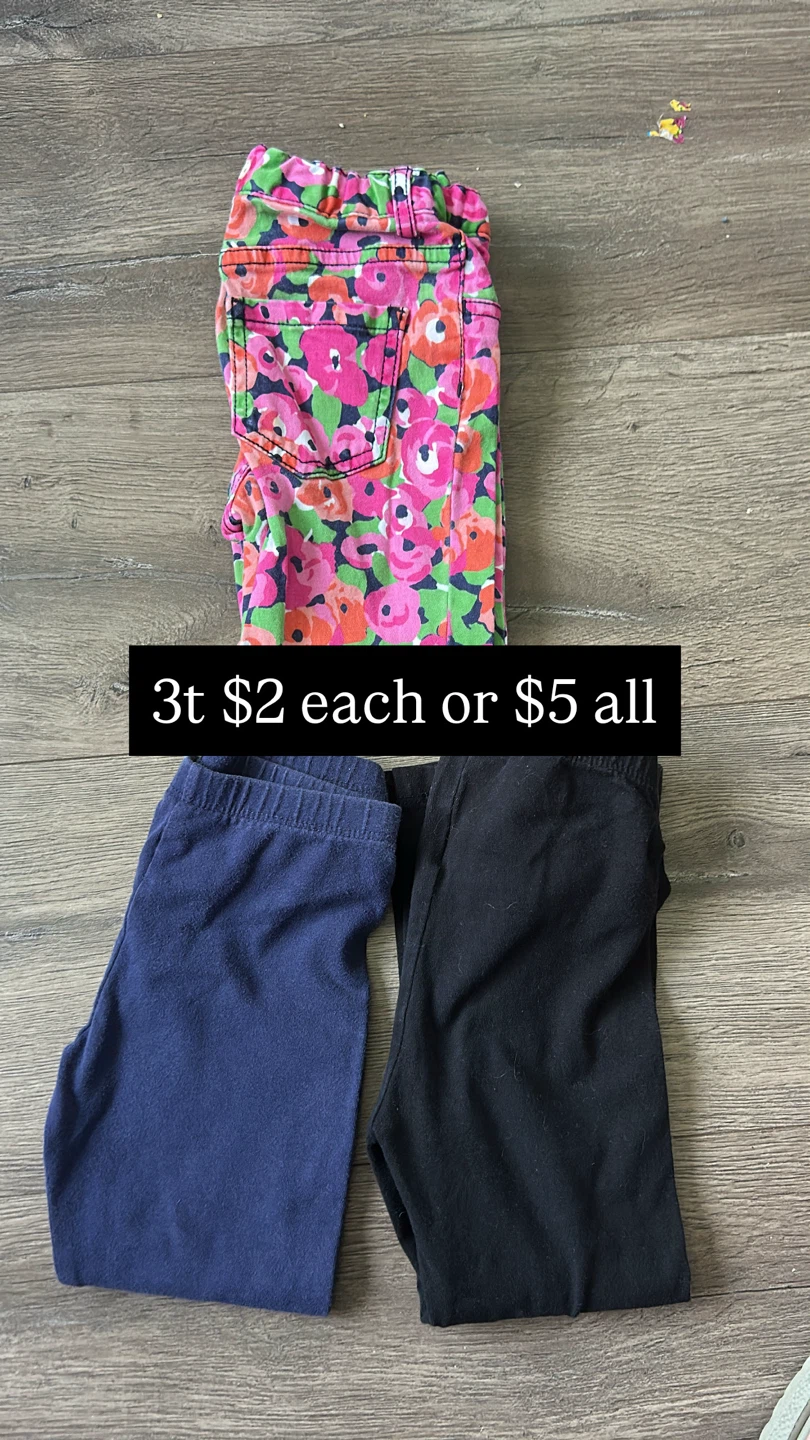 Toddler girl pjs and pants
