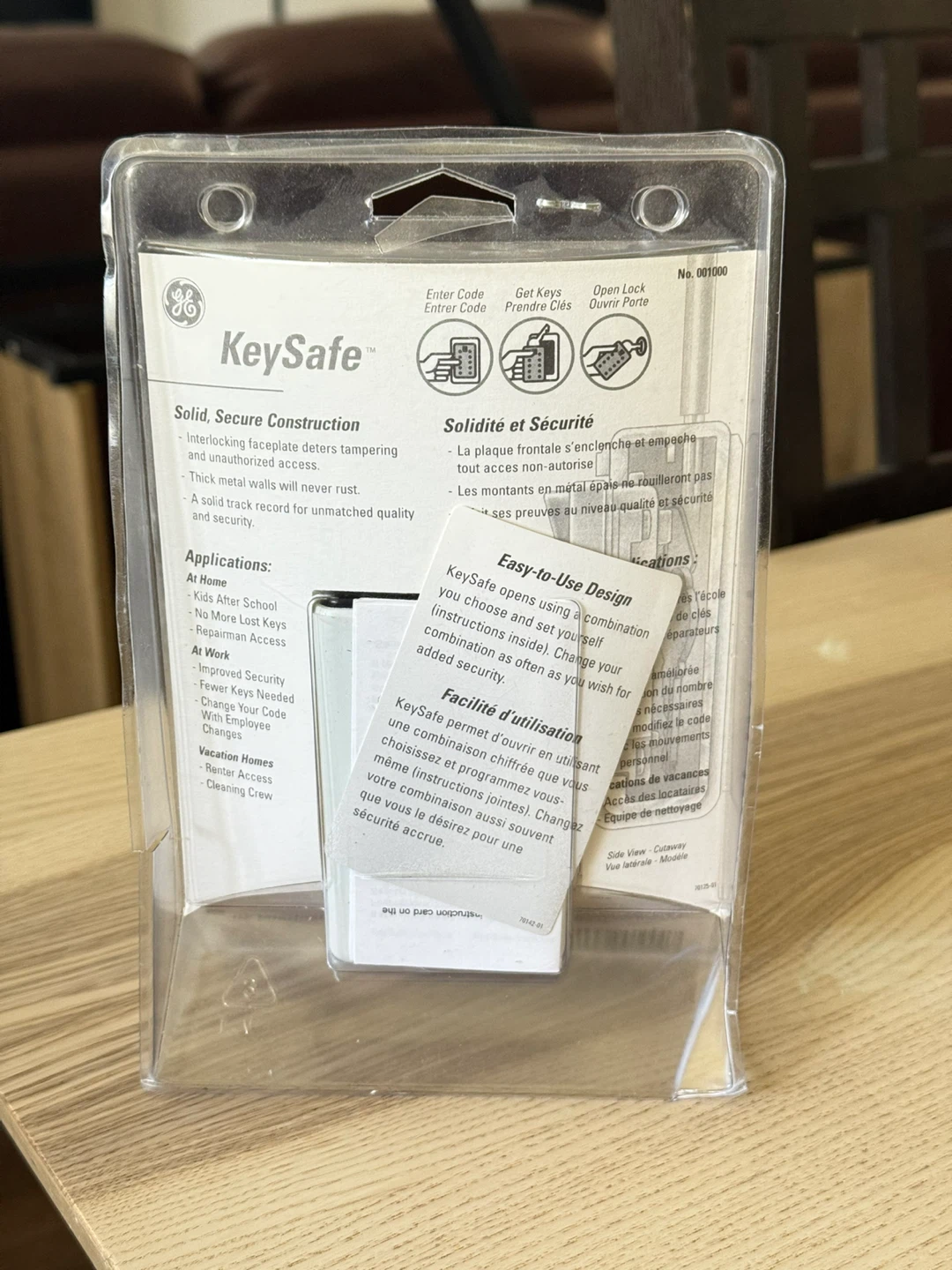 GE KeySafe Spare Key Storage Lockbox - photo 2