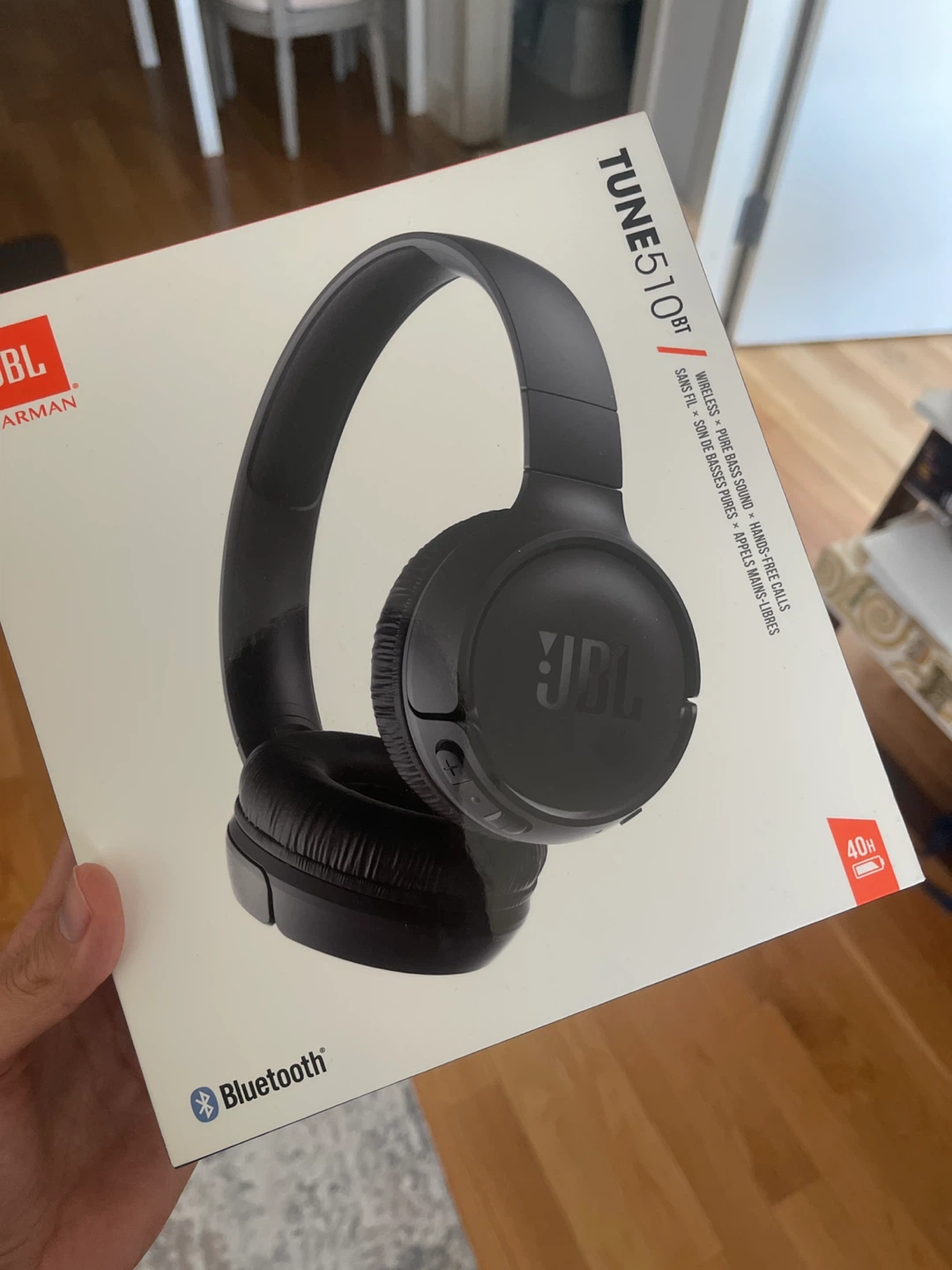 JBL TUNE510BT Wireless On-Ear Headphones