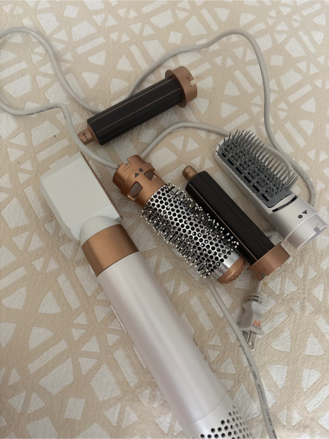 Hair Dryer 5-in-1 Styler Brush with Multiple Attachments - photo 2