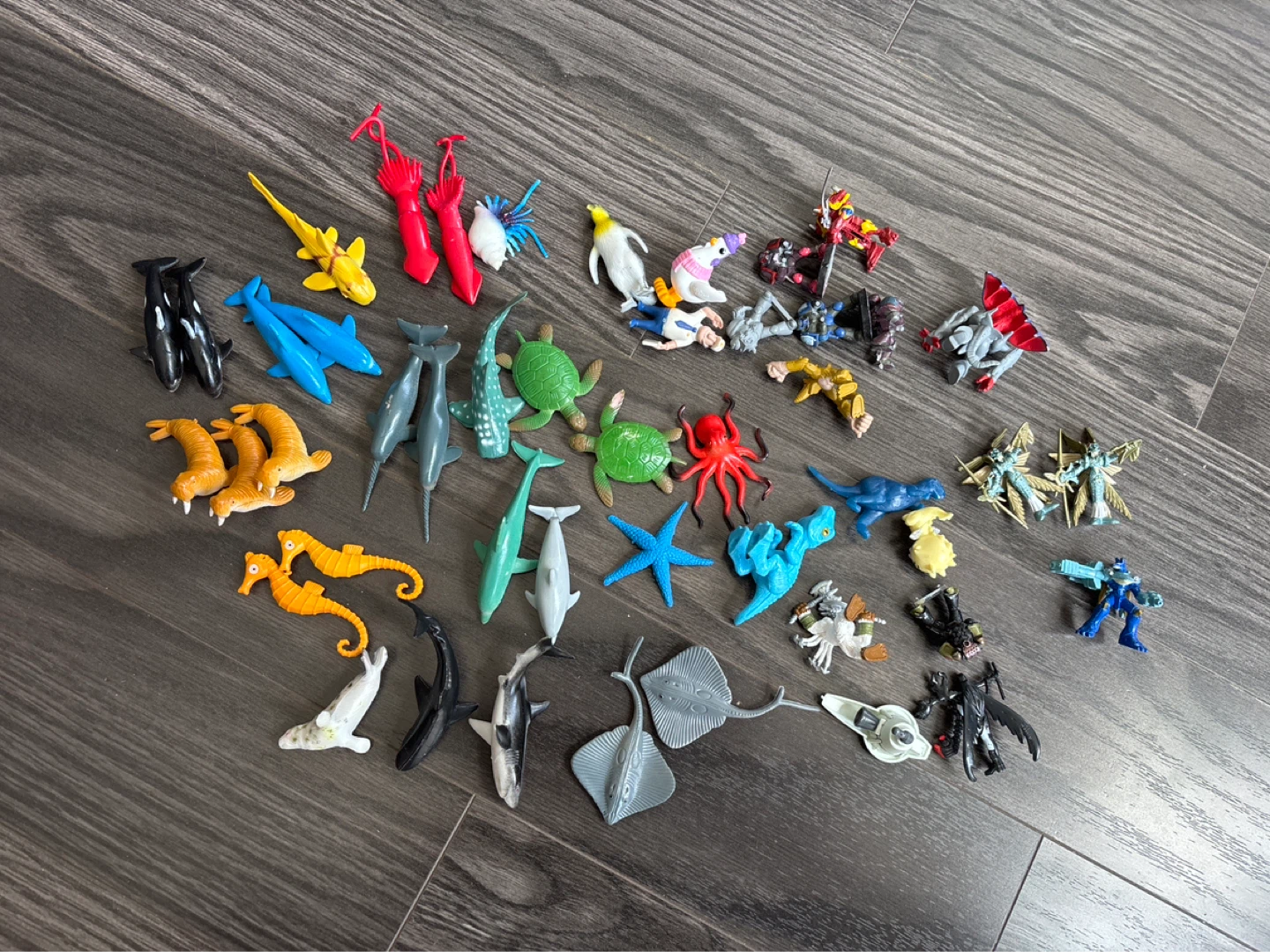 Bag of Toy Animals and Cars - photo 3