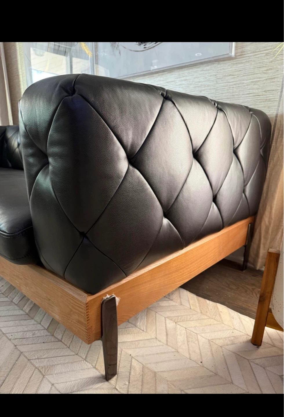 Leather sofa - photo 5