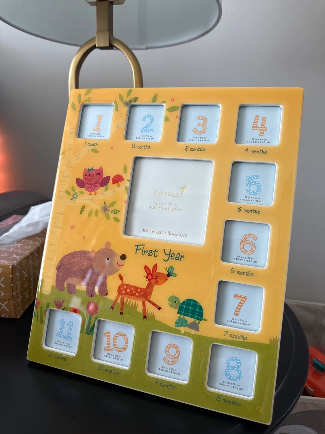 Papyrus First Year Baby Photo Frame