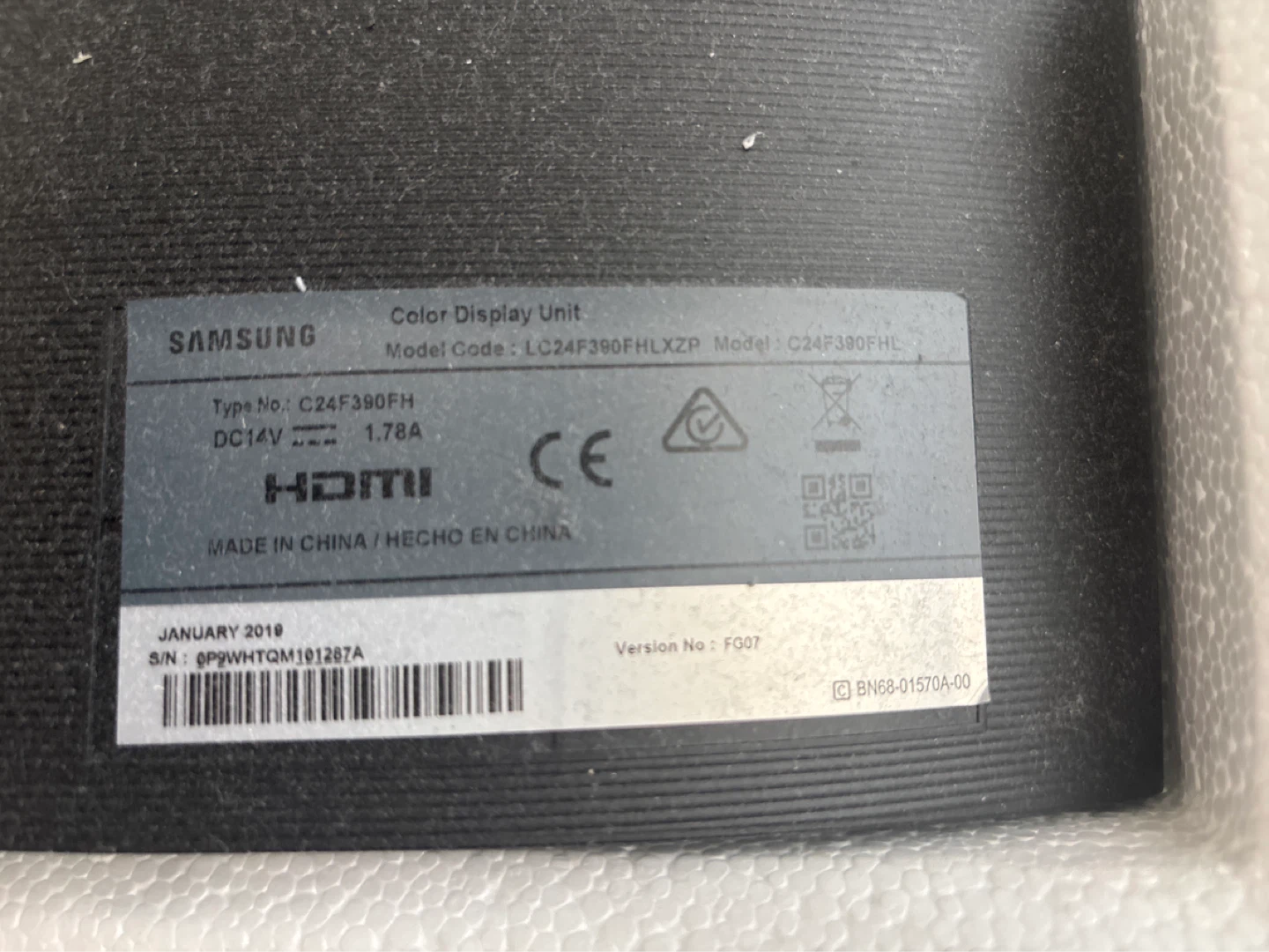 Samsung C24F390FH 24-inch Curved Monitor - photo 2
