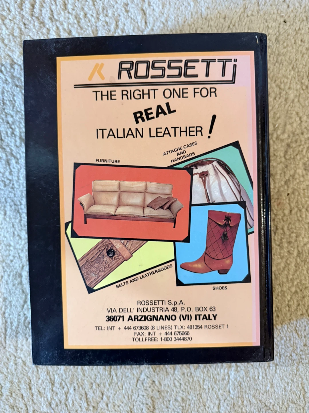 Rossetti Leather Directory 1988-89 - photo 2