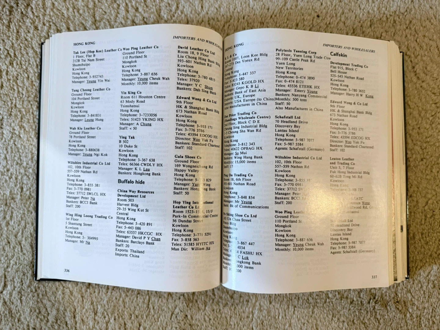 Rossetti Leather Directory 1988-89 - photo 3