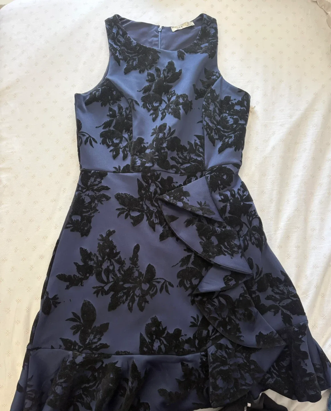 DEX Girls Sleeveless Floral Dress