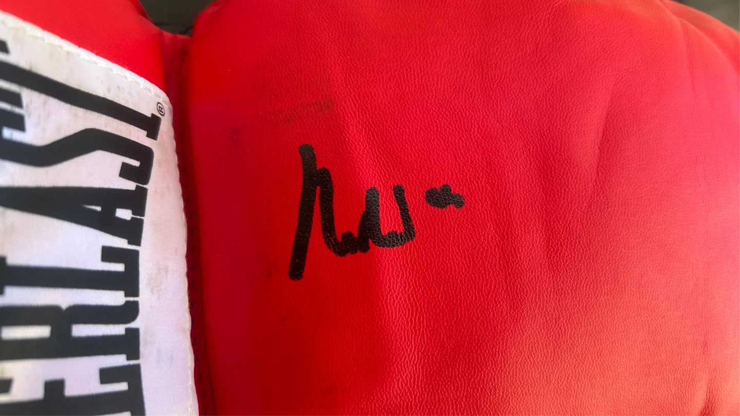Mark Wahlberg Autographed Everlast Boxing Glove - photo 2