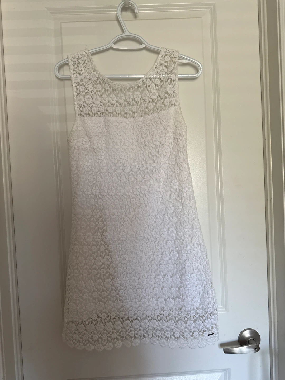 Hollister White Lace Dress Size 5 - photo 2