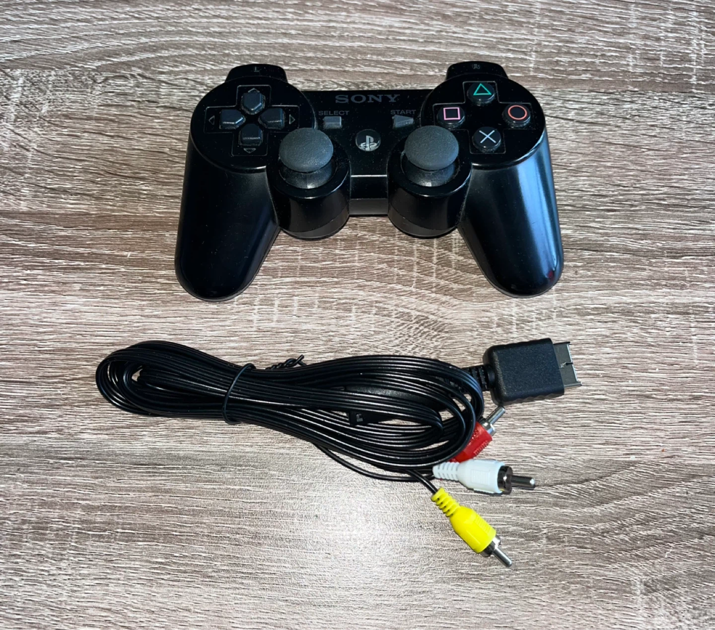 PS3 Controller & PS1/PS2/PS3 AV Cable