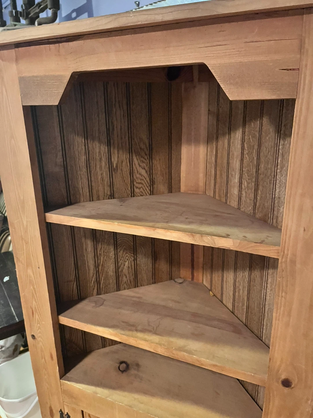 Corner Cabinet with Doors