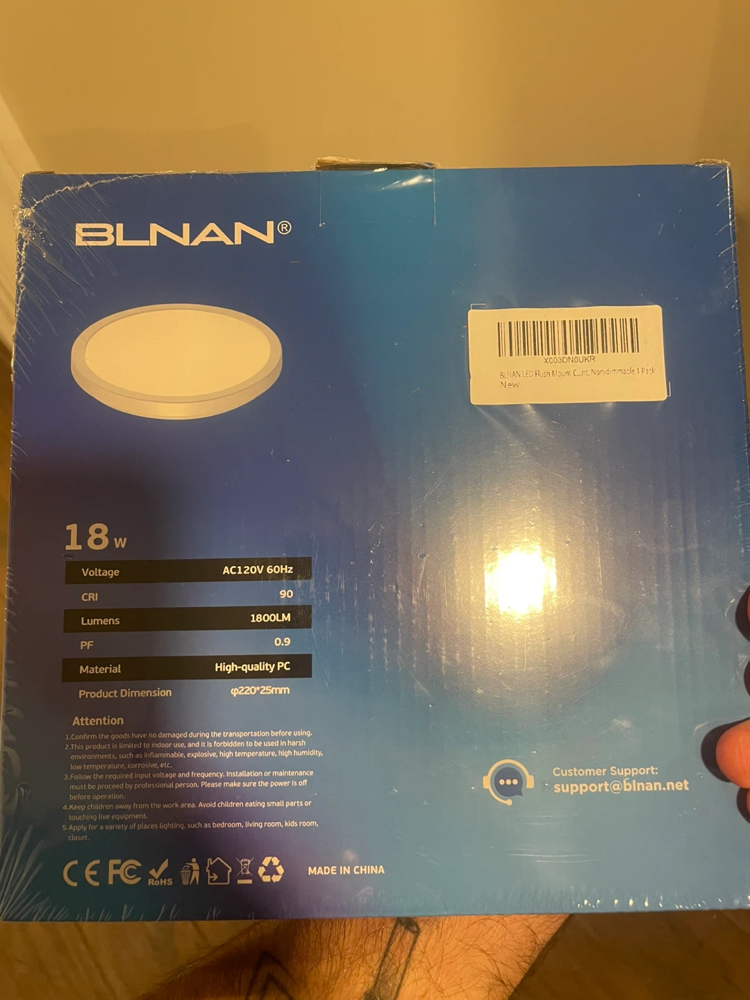 BLNAN LED Ceiling Light 18W - photo 2