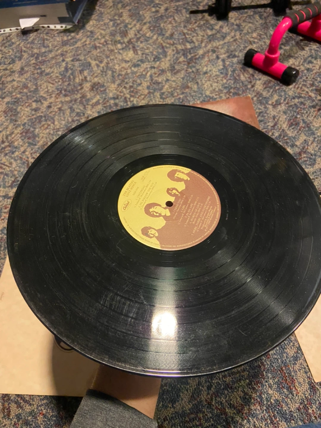 The Beatles Love Songs Vinyl Record Album - photo 5