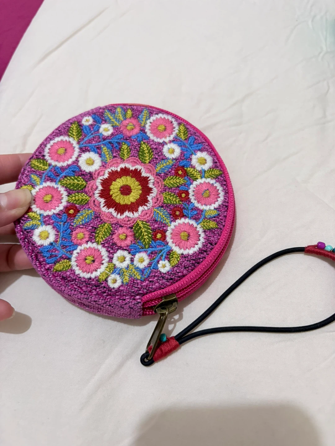 Embroidered Coin Pouch and Jewelry Box Set - photo 4