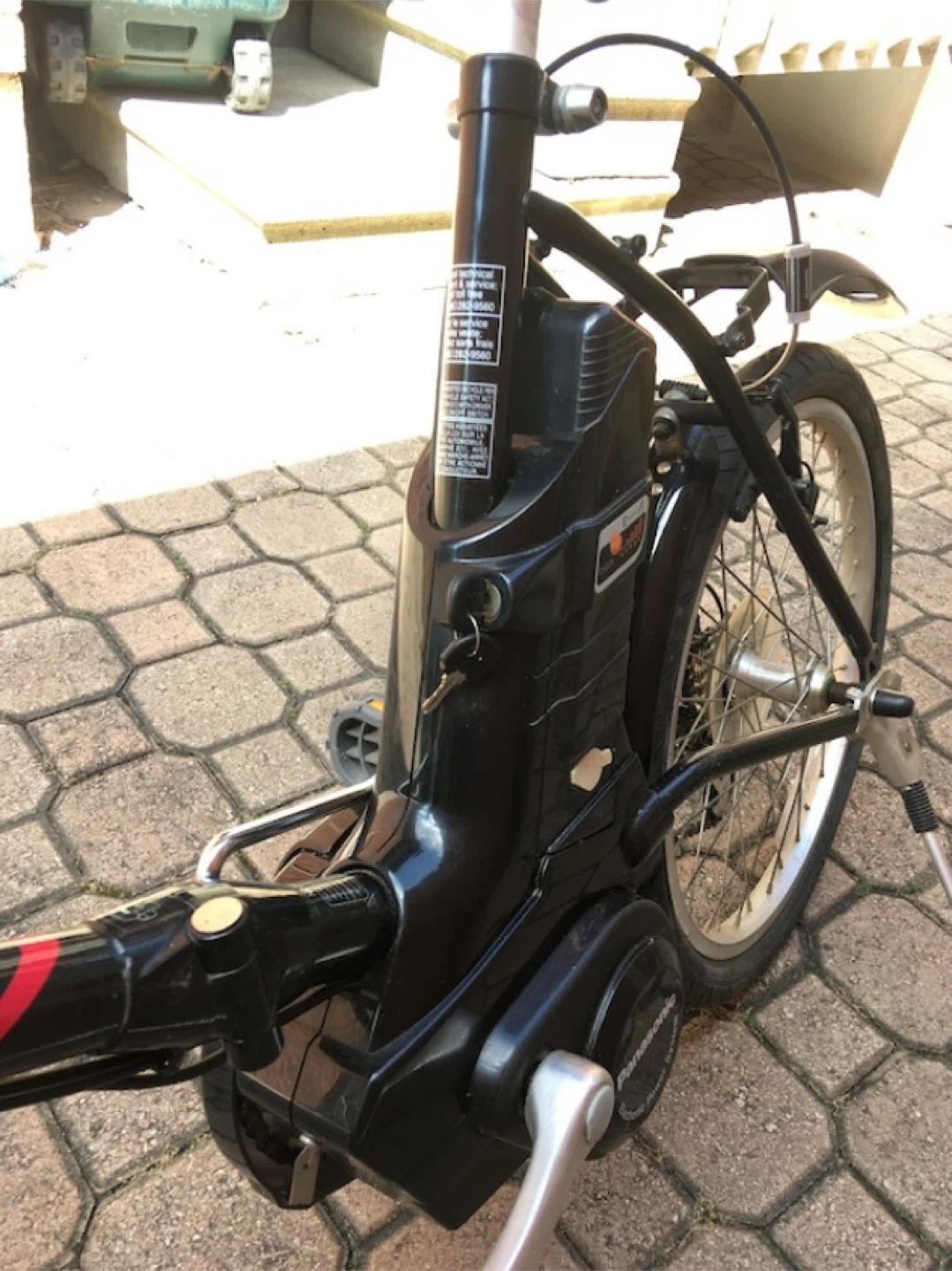 Panasonic Folding E-Bike - photo 4