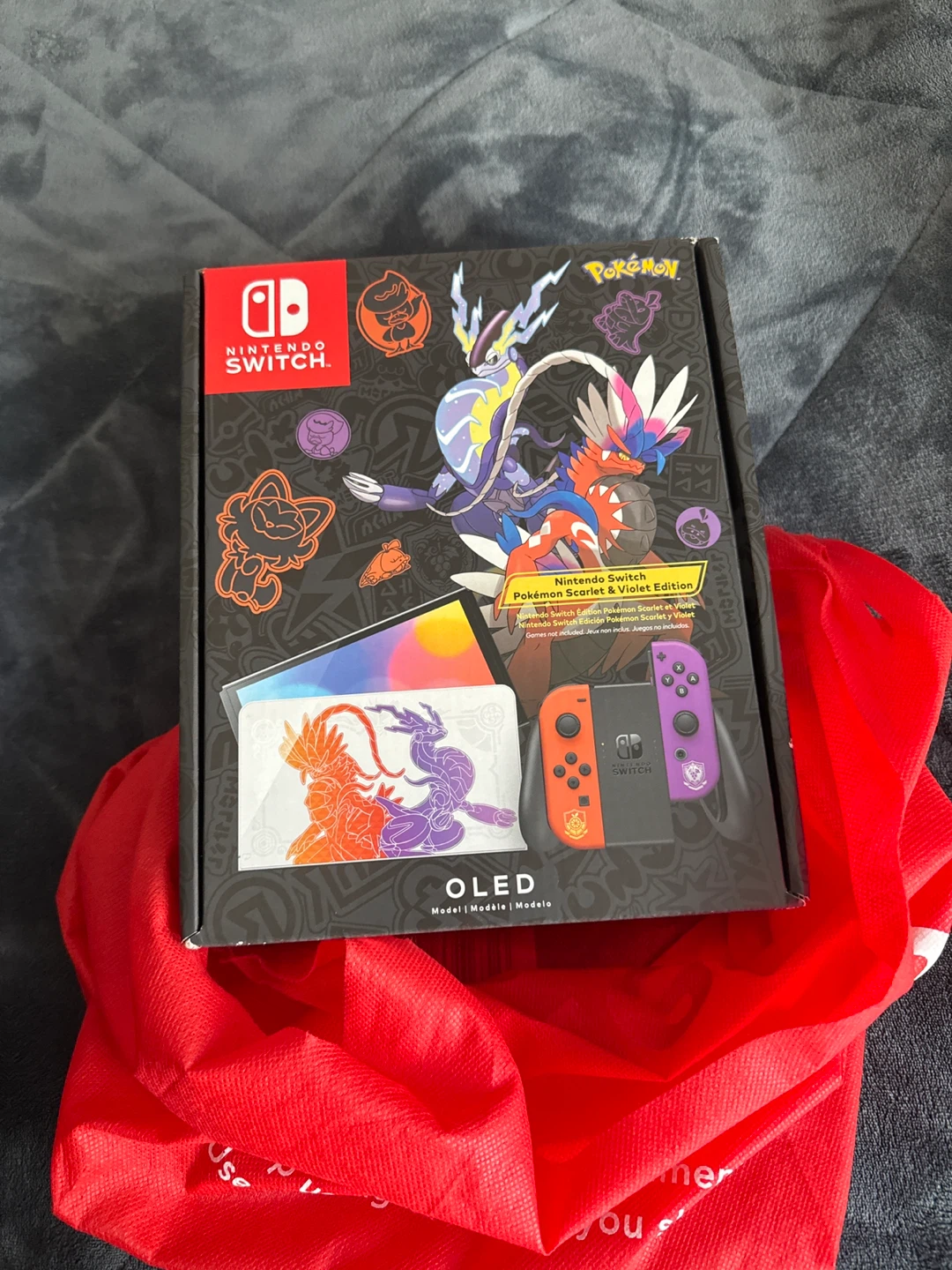 Nintendo Switch OLED Pokémon Scarlet & Violet Edition Console