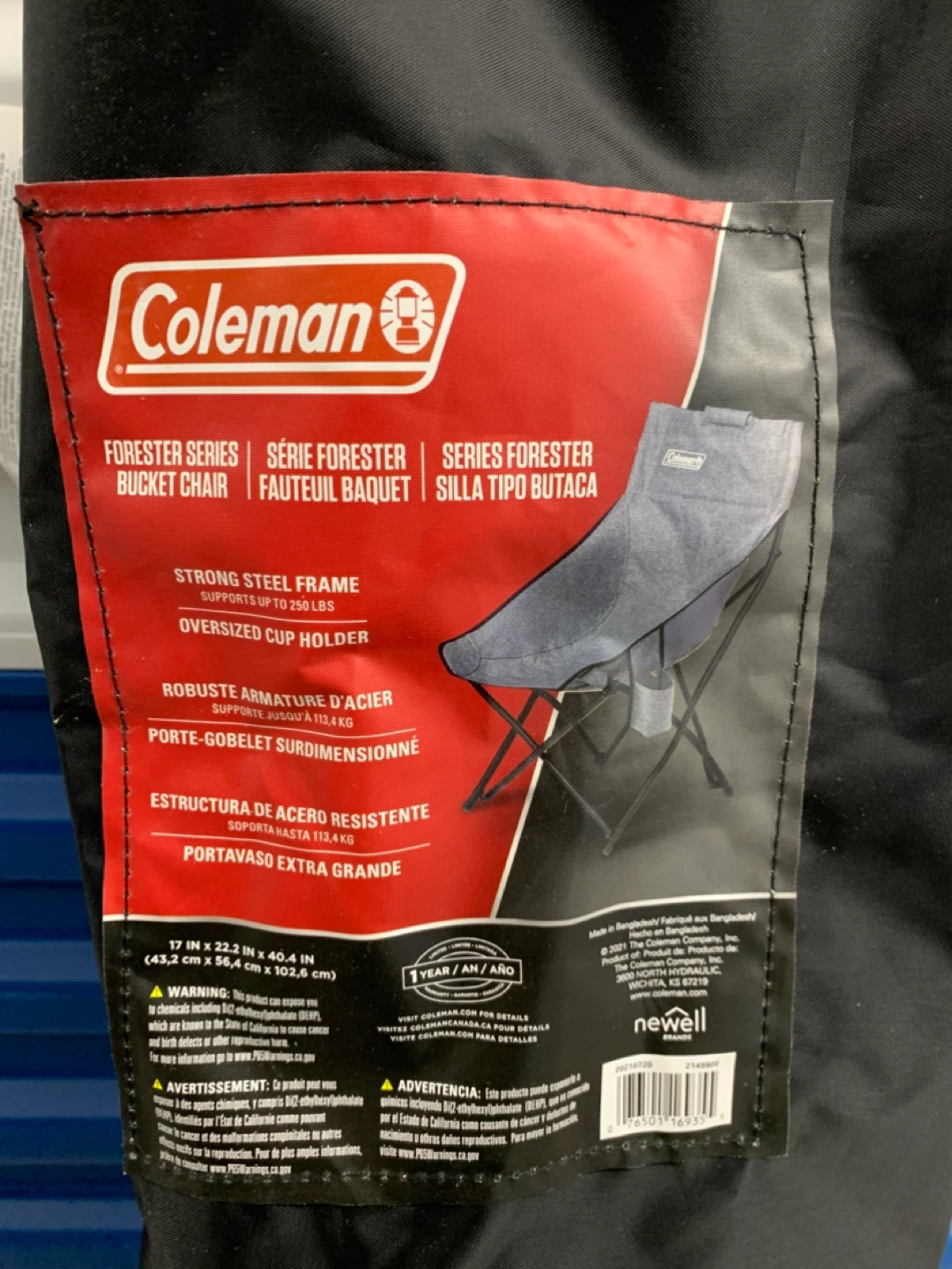 Coleman Forester Series Bucket Chair - photo 3
