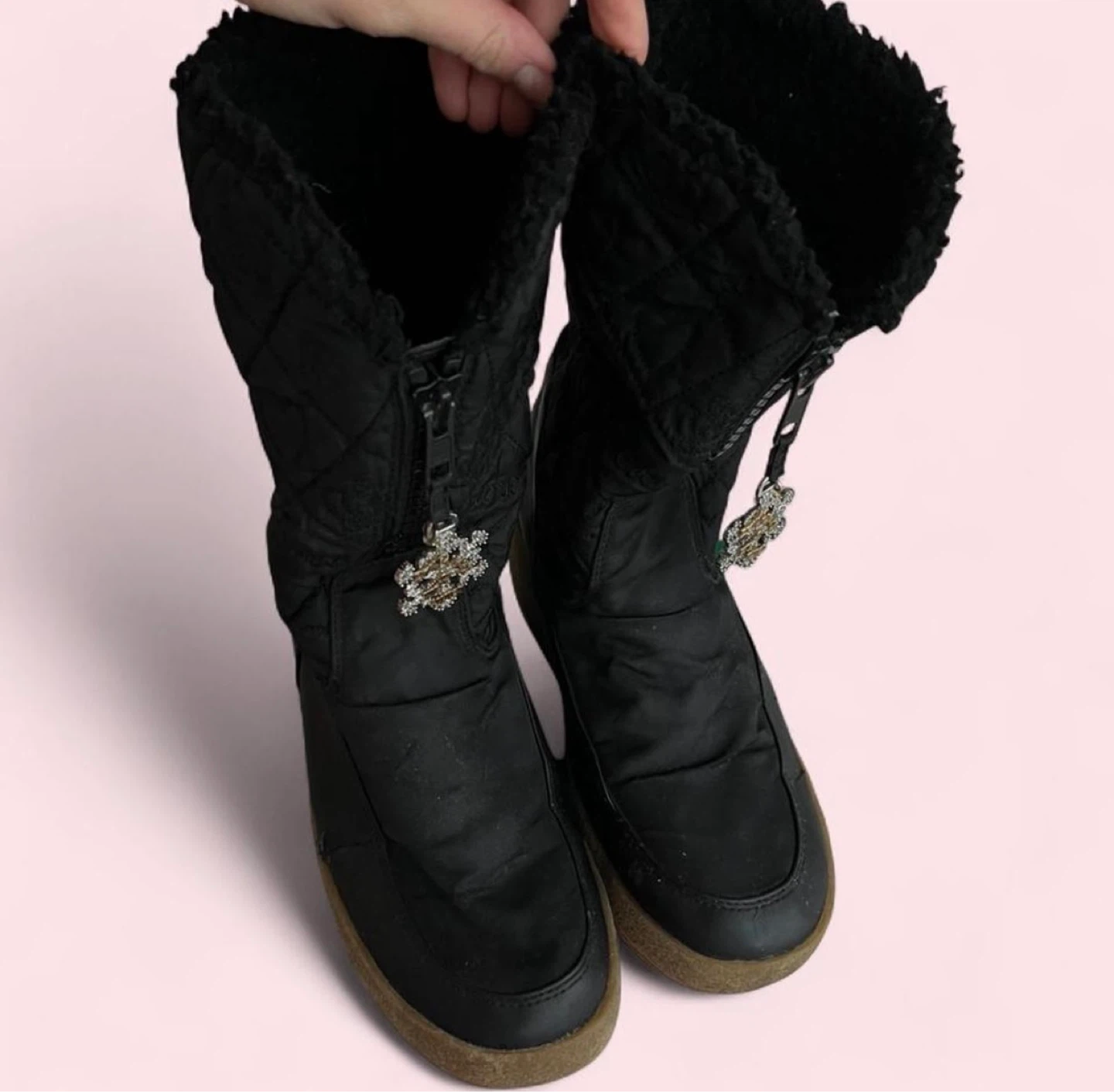 Limited Edition 2006 Juicy Couture Wedge Boots