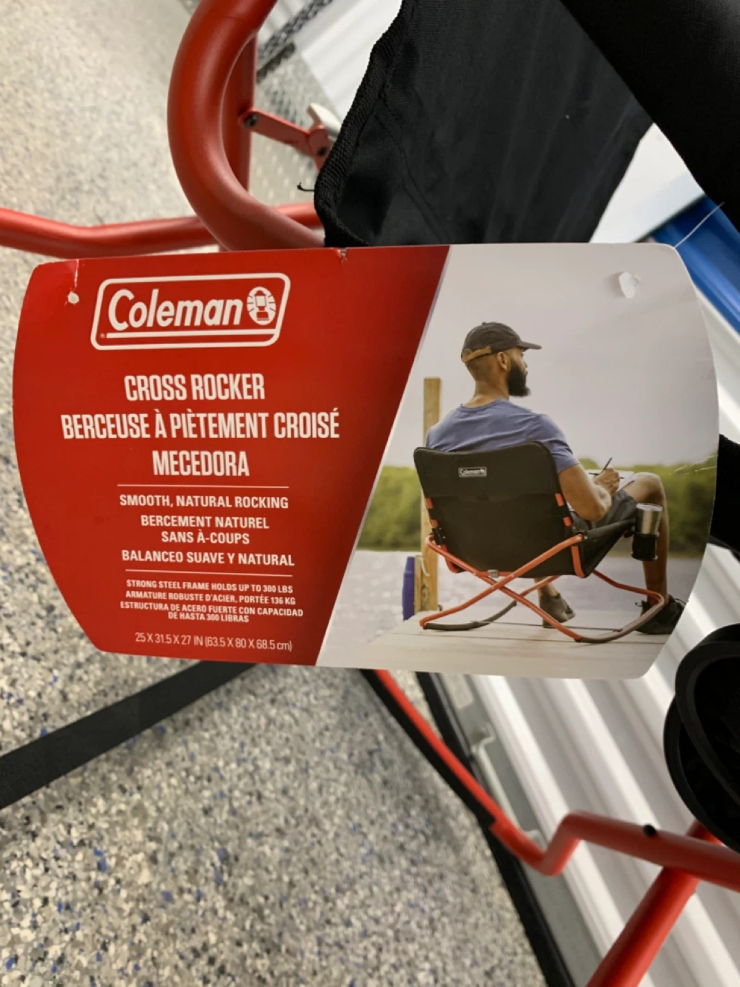 Coleman Cross Rocker Chair - photo 4