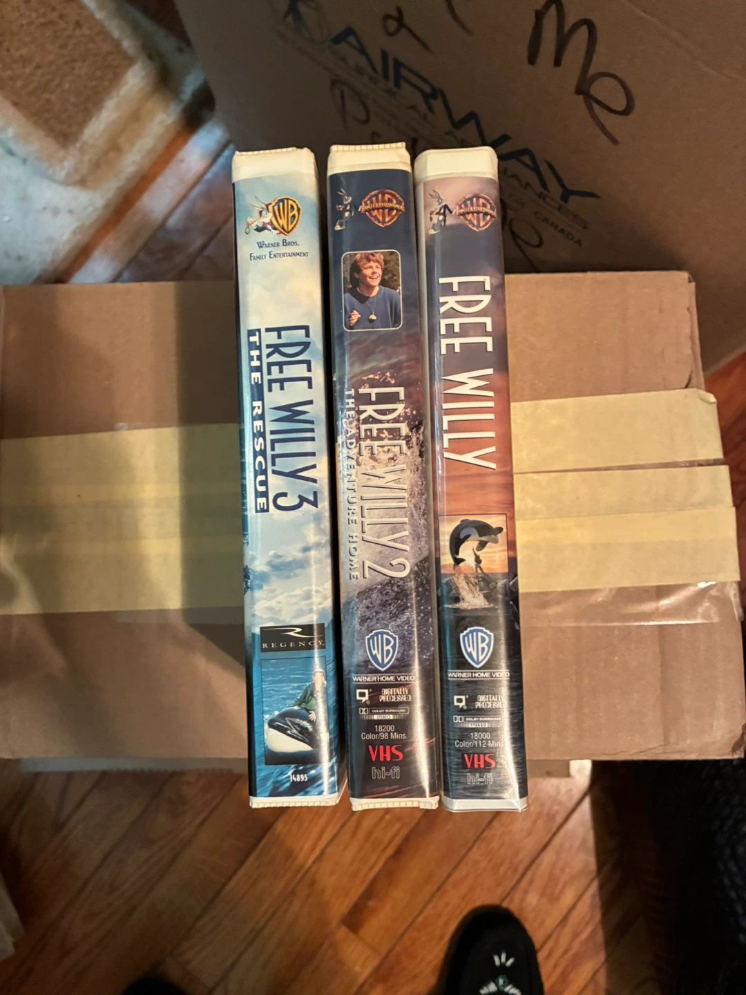 VHS tapes