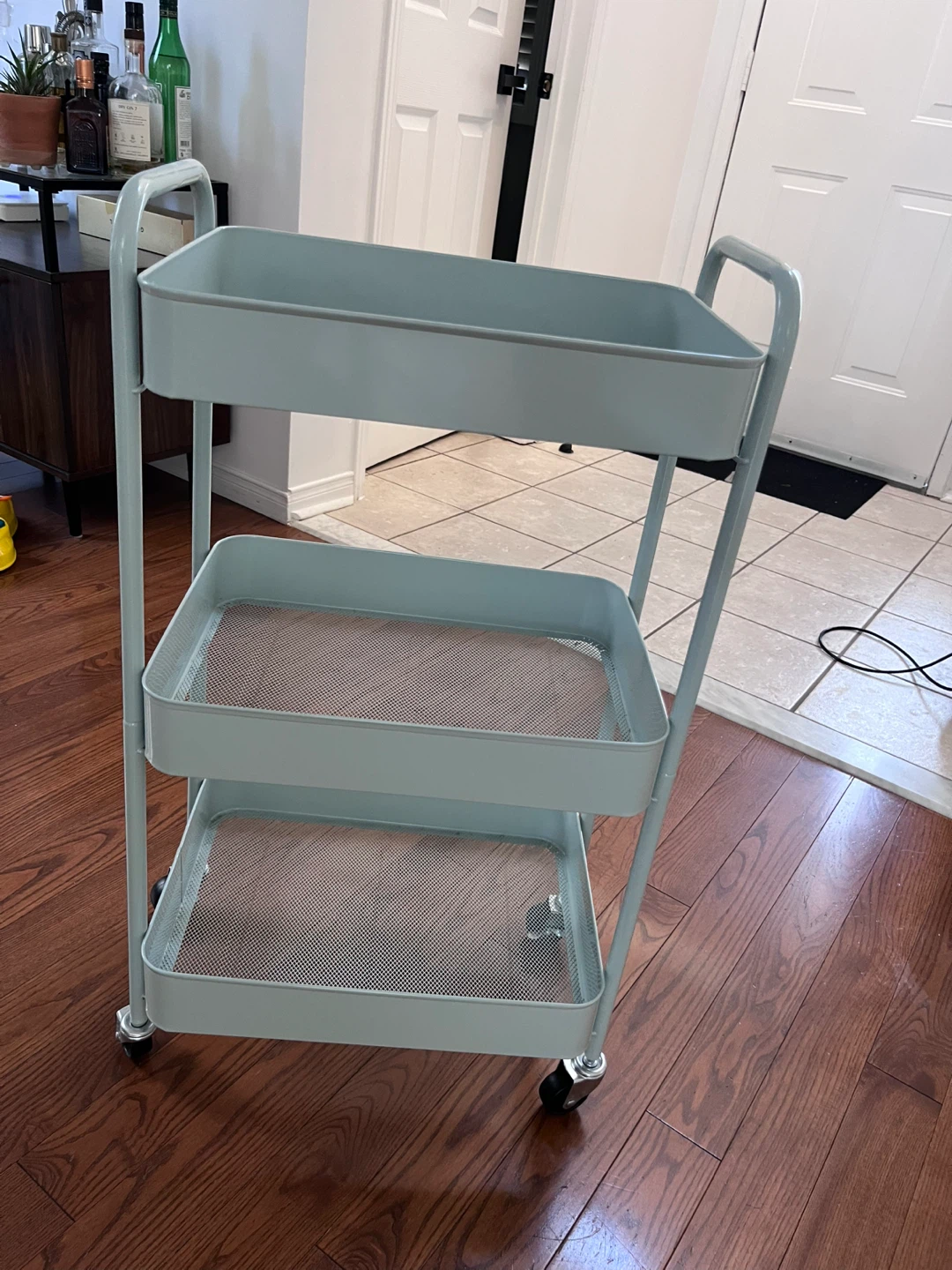TOOLF 3-Tier Rolling Utility Cart