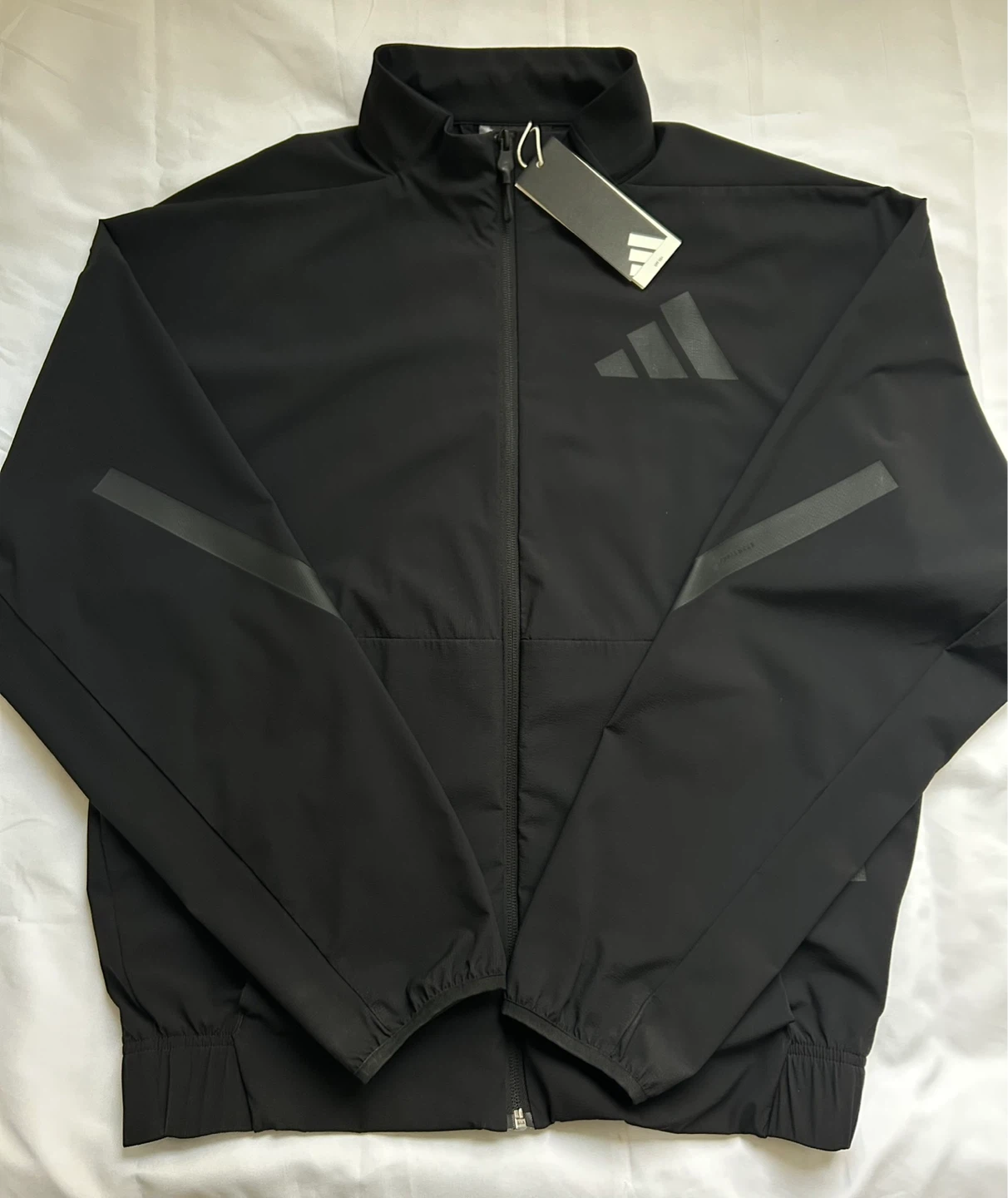 Adidas black windbreaker jacket Z.N.E. Woven Track Top - photo 4