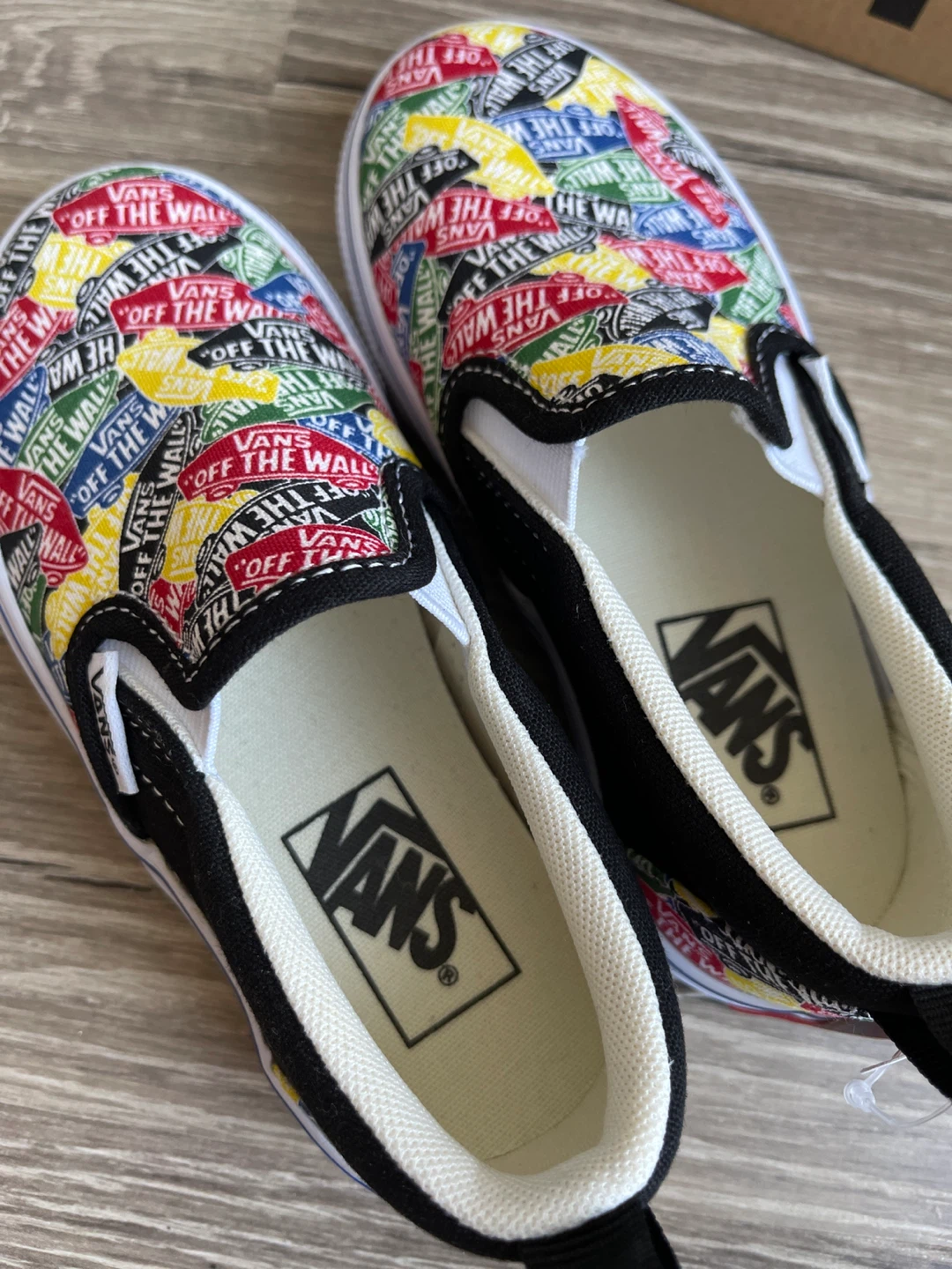 Vans "Off The Wall" Slip-On Shoes - Kids US 11.5 - photo 5