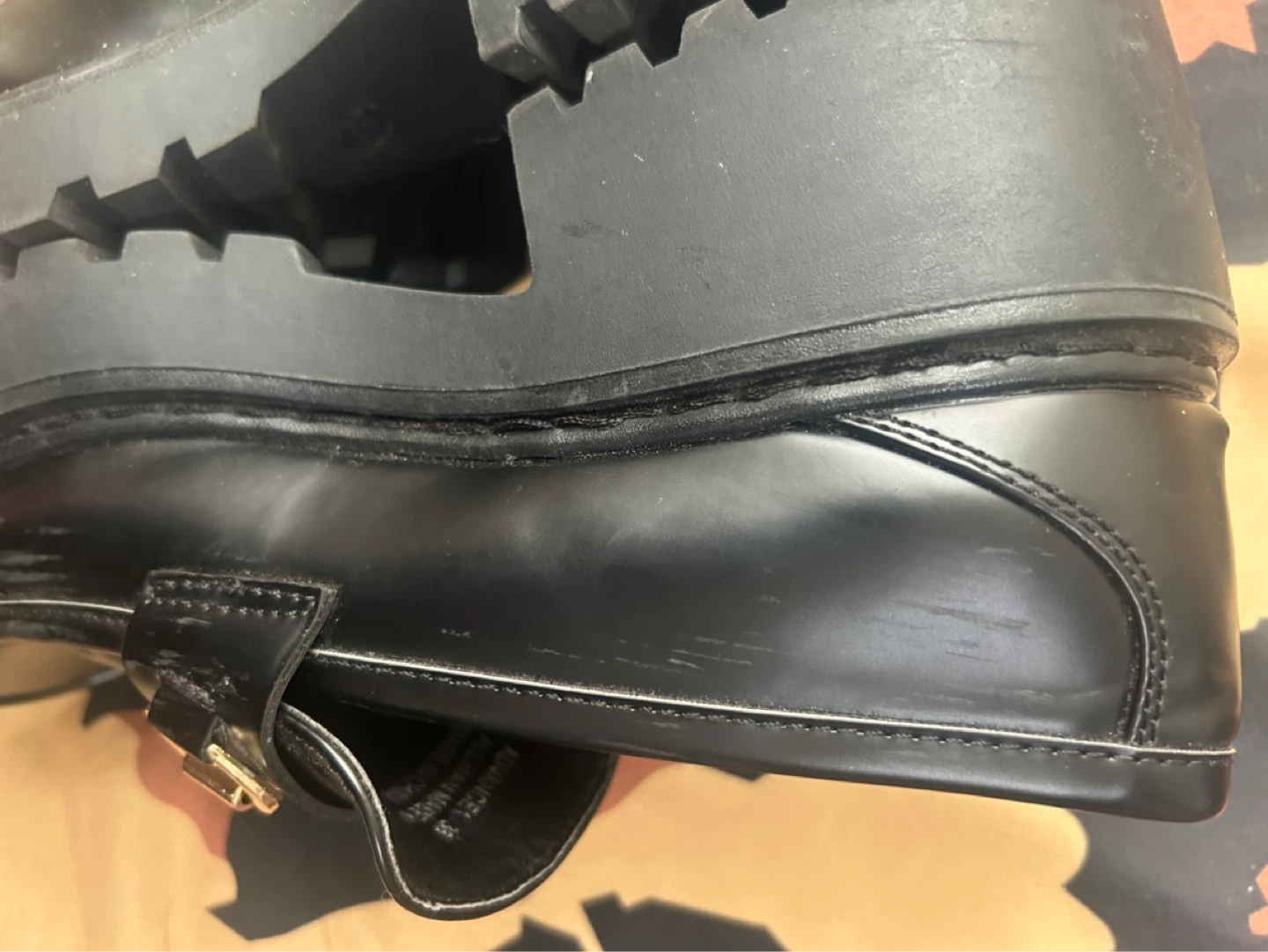 Steve Madden Black Platform Loafers - photo 3
