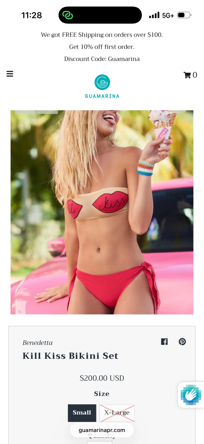 Benedetta Kill Kiss Bikini Set - XL - photo 5