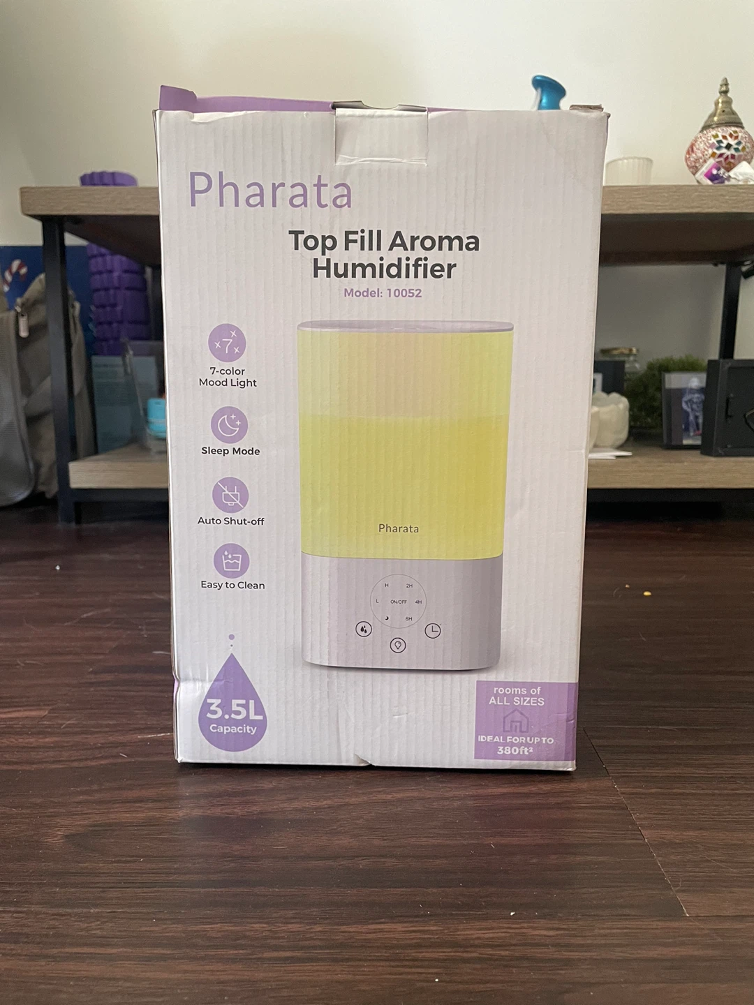 Pharata Top Fill Aroma Humidifier Model 10052 - photo 2