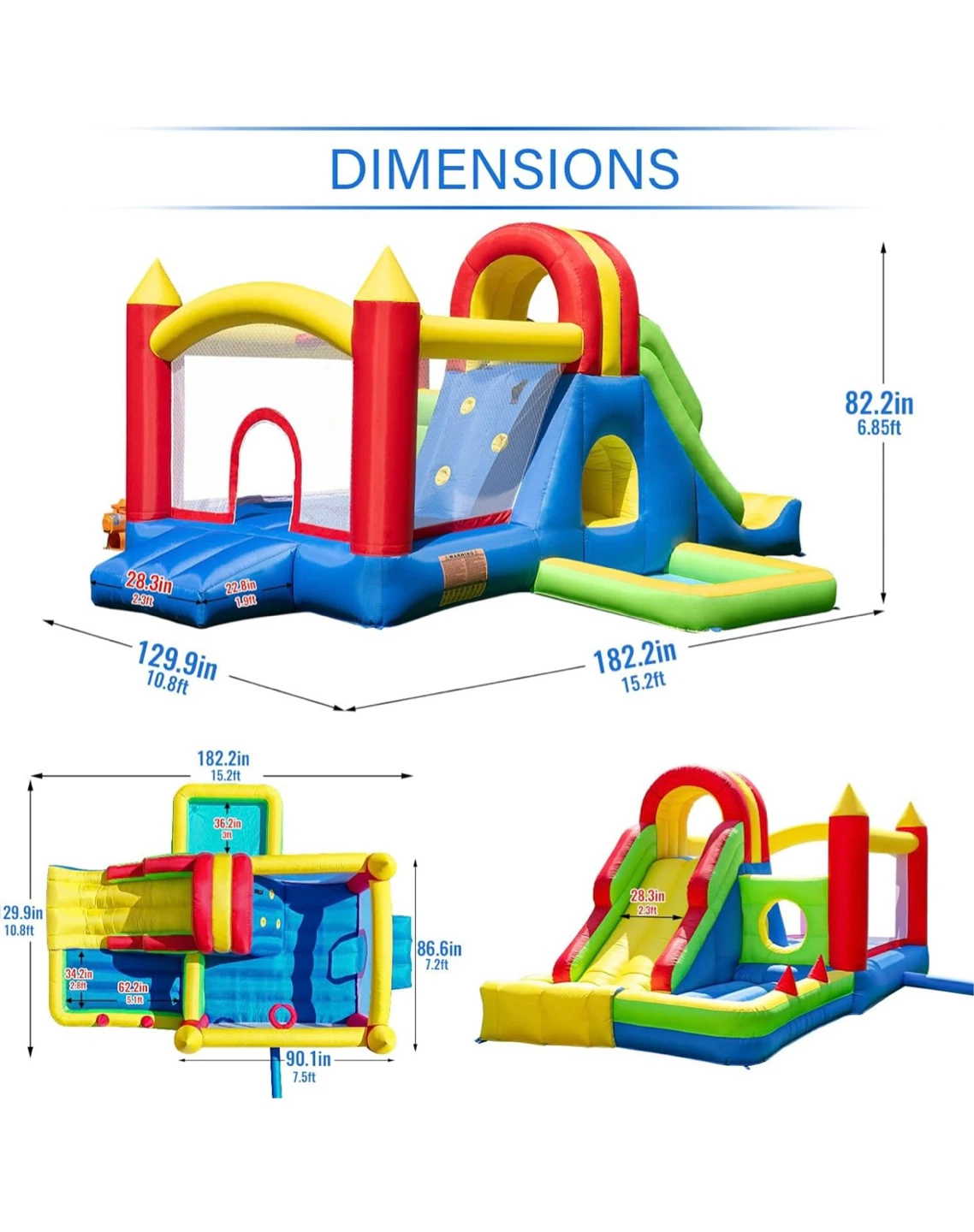 Bouncy castle for rent - photo 4