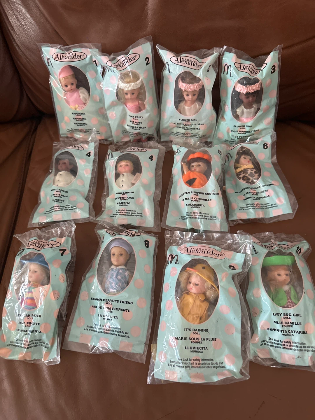2005Madame Alexander McDonald's Happy Meal Dolls Lot