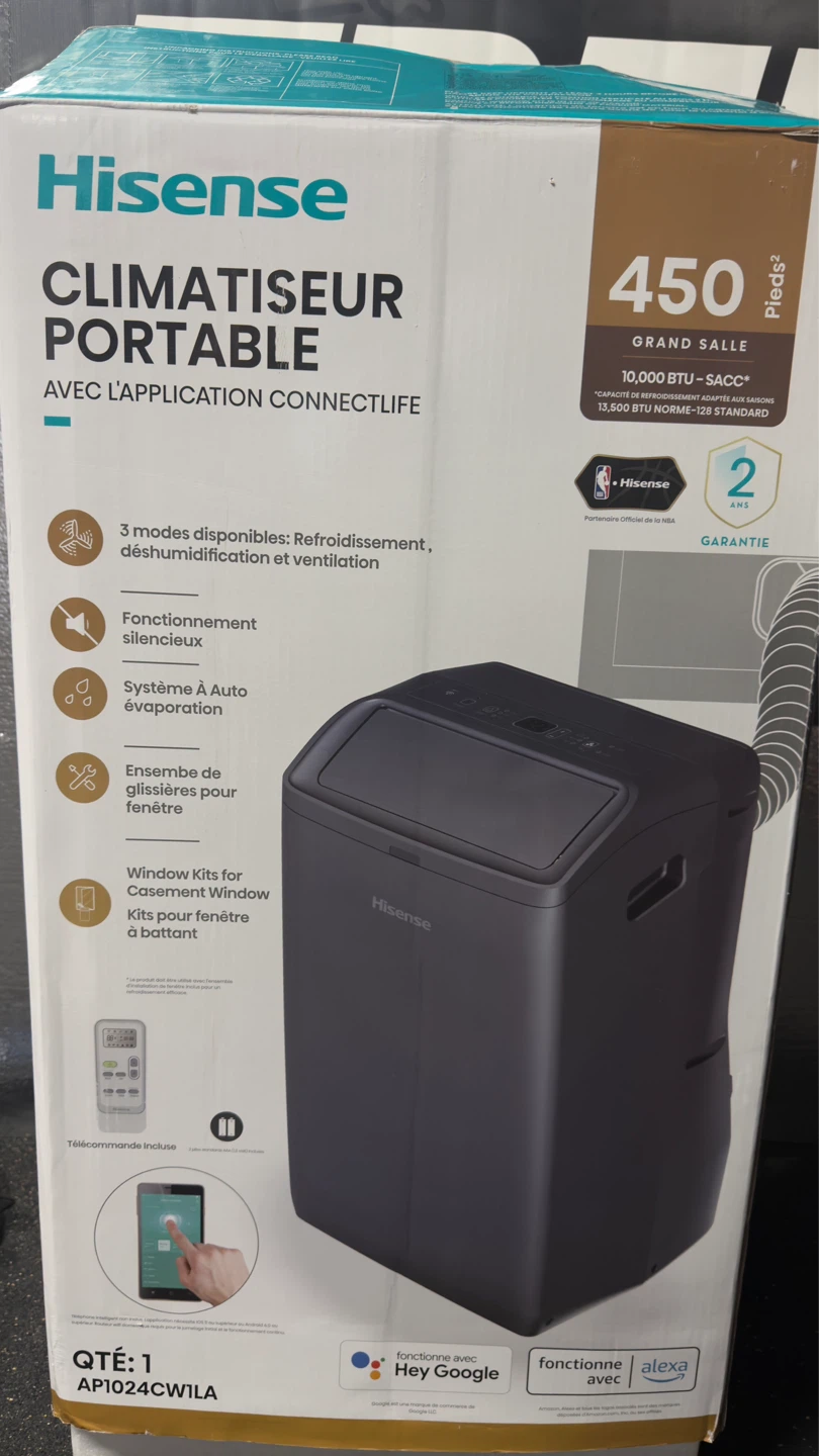 Hisense 3-in-1 Portable Air Conditioner 13500 BTU - photo 3