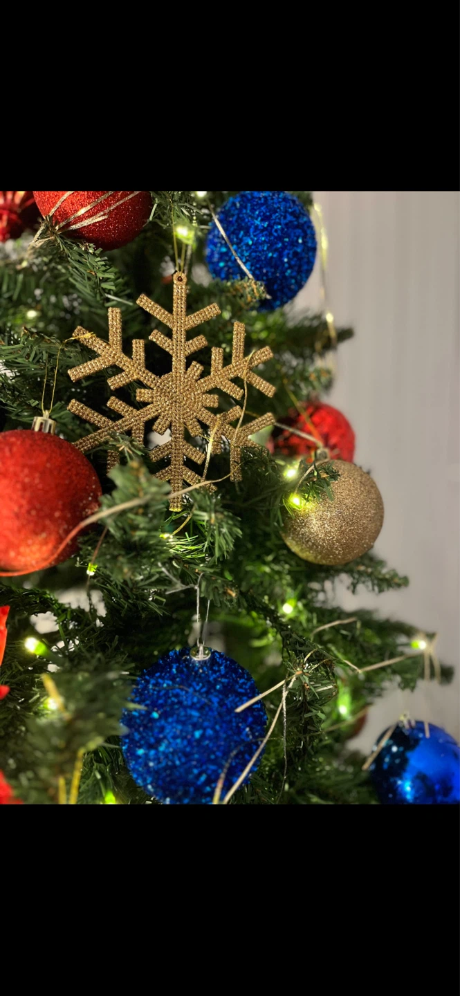7 Feet Pre-lit Christmas Tree with Ornaments - photo 4