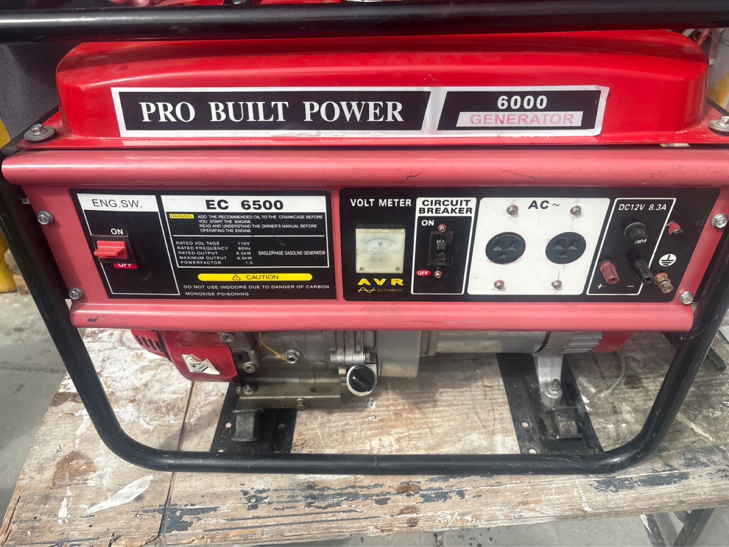 Pro Built Power EC 6500 Generator